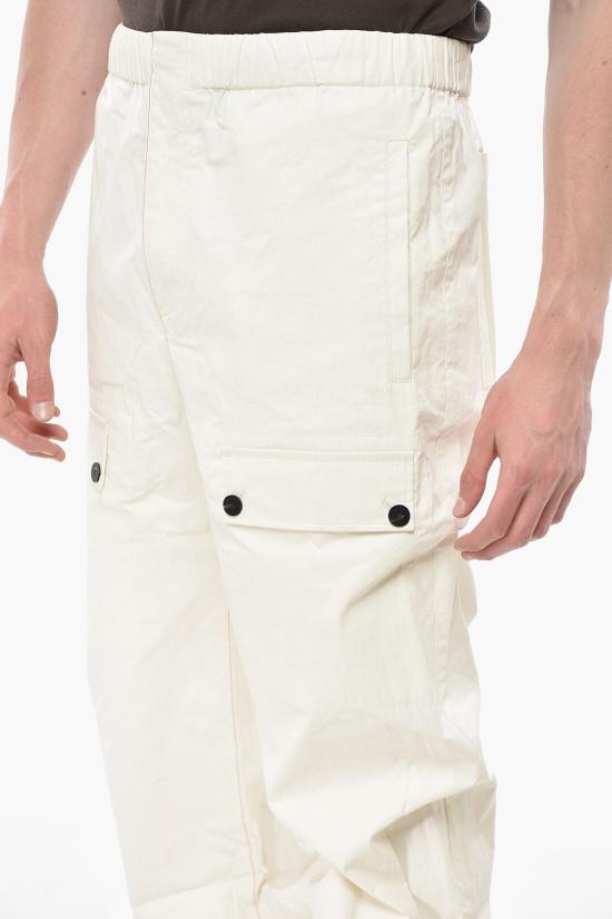  살바토레 페라가모 카고 팬츠 143857 P 773182 MASCARPONE Beige - SALVATORE FERRAGAMO
