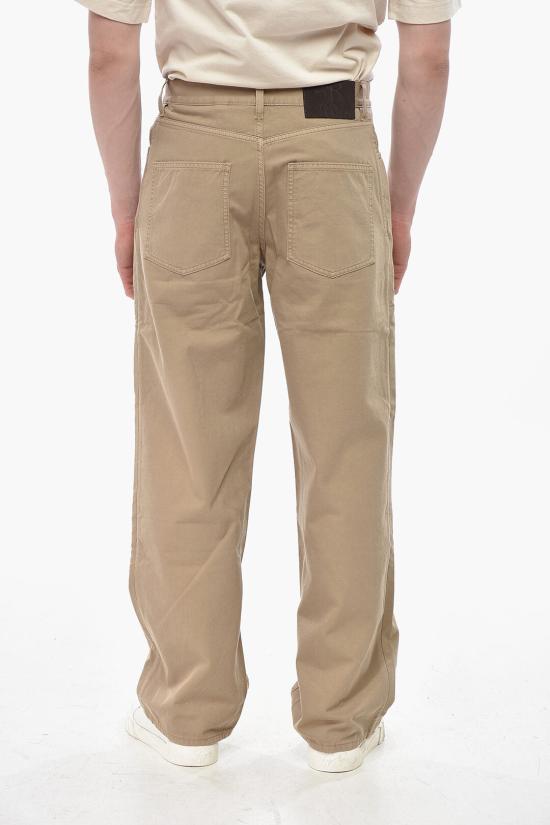  버버리 스트레이트 팬츠 8108341QUILL Brown - BURBERRY