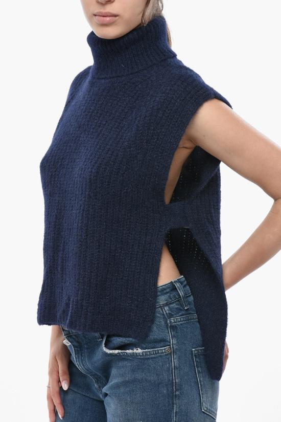  이자벨마랑 터틀넥 PU0224FA A1L68E 30MI Blue - ISABEL MARANT