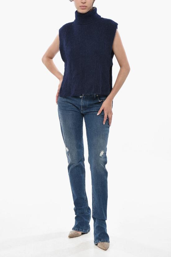  이자벨마랑 터틀넥 PU0224FA A1L68E 30MI Blue - ISABEL MARANT
