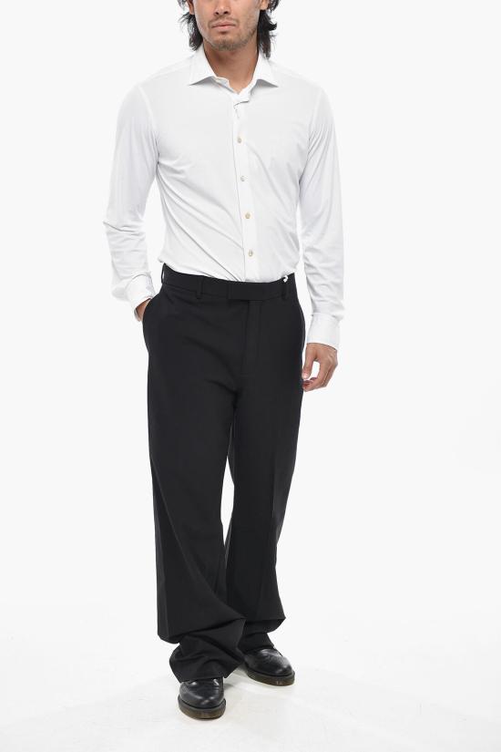  살바토레 페라가모 스트레이트 팬츠 143815 P 772949 NERO Black - SALVATORE FERRAGAMO