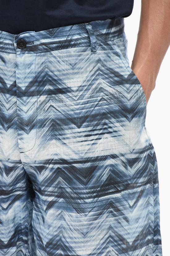  미소니 숏팬츠 US25SI0BBW00VV S72JM Blue - MISSONI