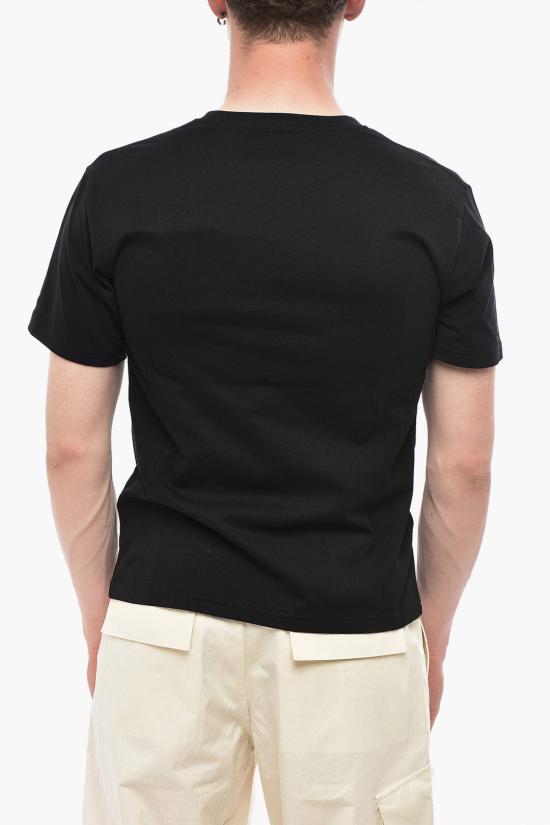  발렌티노 가라바니 반팔 티셔츠 6V3MG16PAQ9 0NO Black - VALENTINO GARAVANI