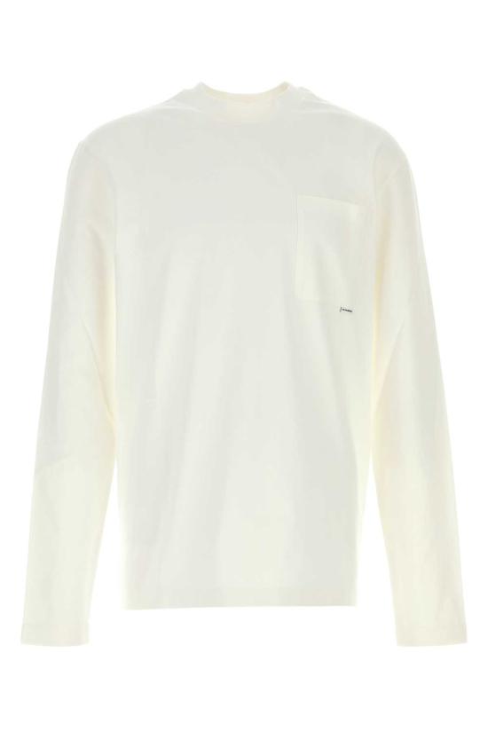 26FW 질샌더 반팔 티셔츠 J22GC0269J20256 100 White