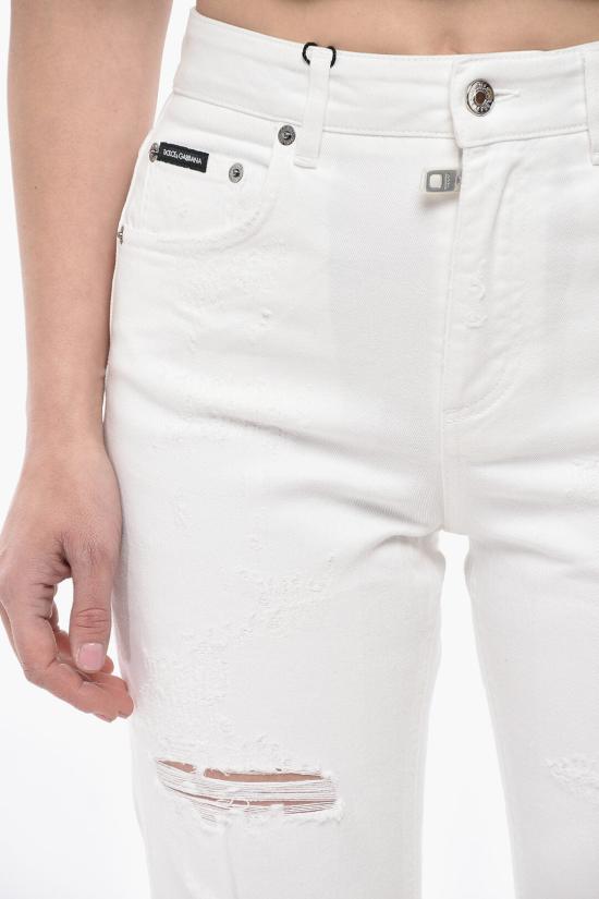  돌체앤가바나 데님 팬츠 FTCBKD G8IB9 S9001 White - DOLCE & GABBANA