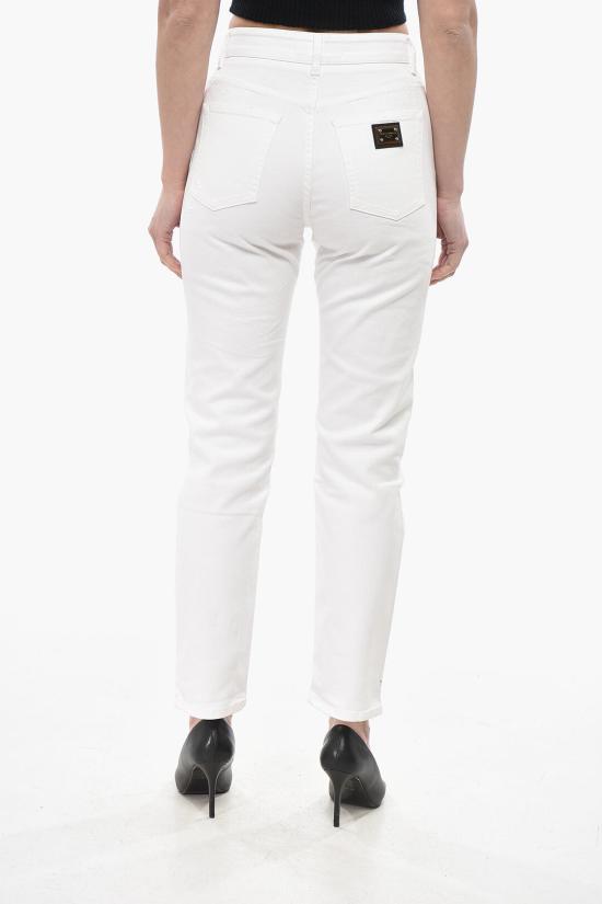  돌체앤가바나 데님 팬츠 FTCBKD G8IB9 S9001 White - DOLCE & GABBANA