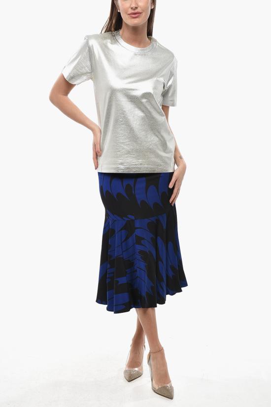  스텔라 맥카트니 반팔 티셔츠 602907 SPW47 7207 Silver - STELLA MCCARTNEY