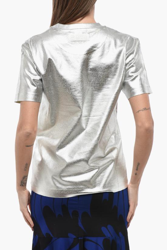 스텔라 맥카트니 반팔 티셔츠 602907 SPW47 7207 Silver - STELLA MCCARTNEY