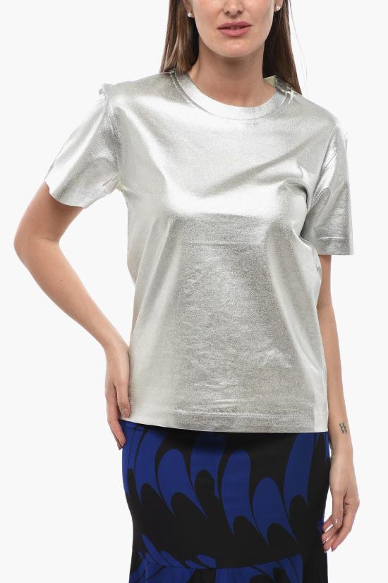  스텔라 맥카트니 반팔 티셔츠 602907 SPW47 7207 Silver