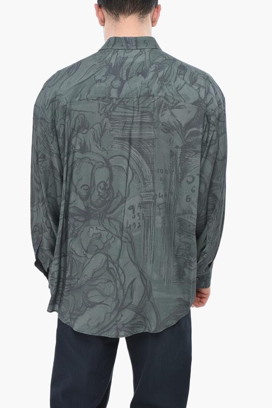  마리아노 긴팔 셔츠 R28013913 LM13 39 Green - MAGLIANO