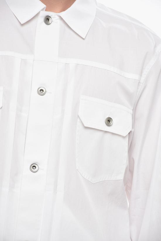  사카이 긴팔 셔츠 24 03364M151 White - SACAI