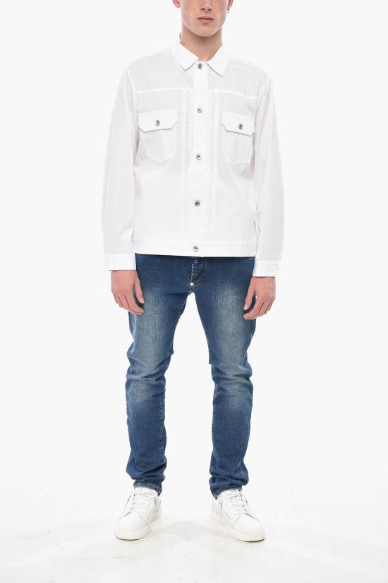  사카이 긴팔 셔츠 24 03364M151 White - SACAI