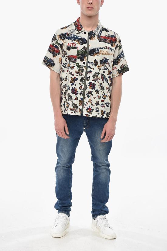  사카이 긴팔 셔츠 25 03652M 199 Multicolor - SACAI