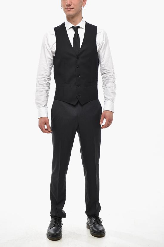  꼬르넬리아니 수트 자켓 81C261 8118060 020 Black - CORNELIANI