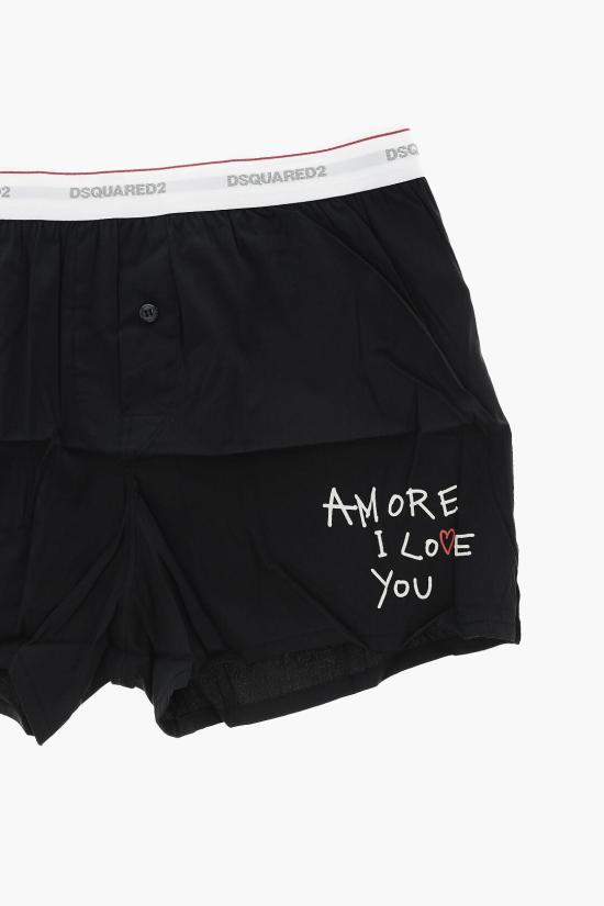  디스퀘어드2 팬티 S82D9LE3 SJ4590 001 Black - DSQUARED2