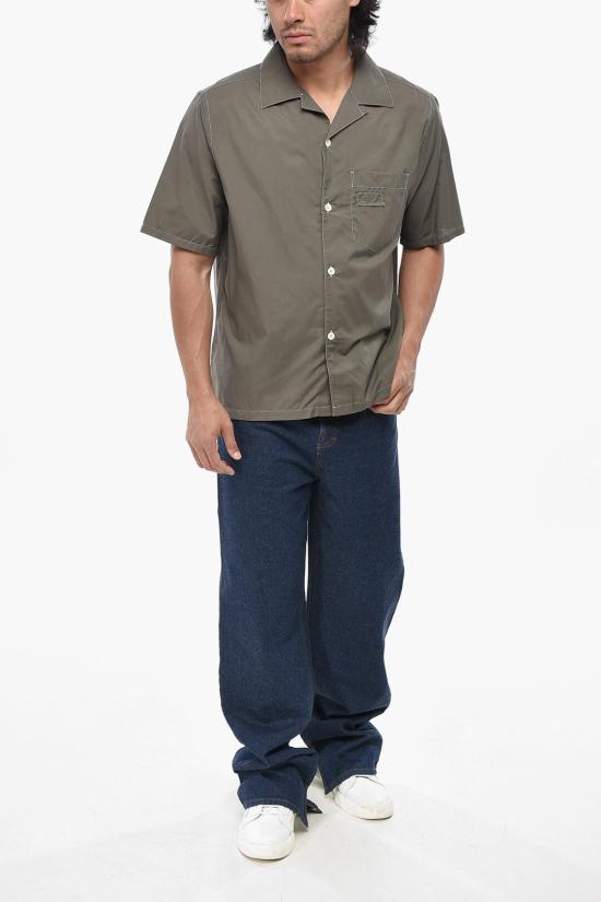  베르너 퀼 반팔 셔츠 3 72S22 064 Brown - BERNER KUHL