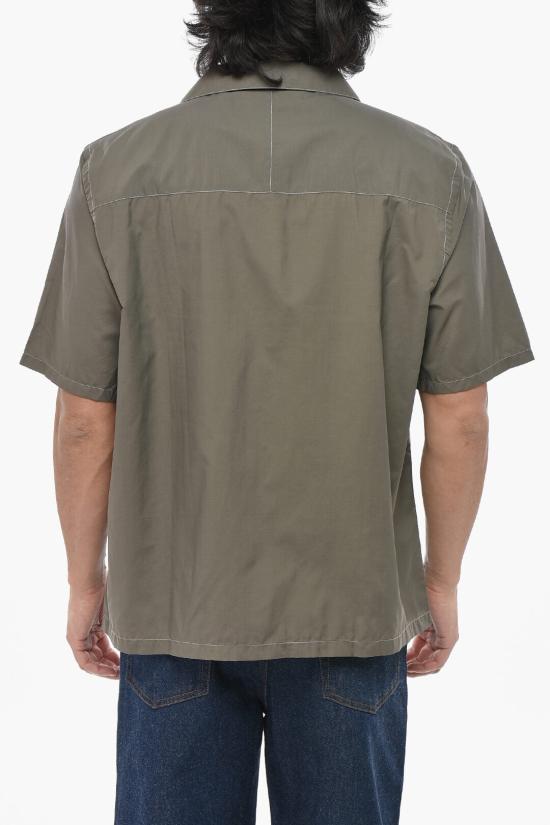  베르너 퀼 반팔 셔츠 3 72S22 064 Brown - BERNER KUHL