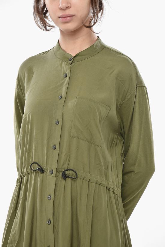  울리치 롱 원피스 CFWWDR0035FRUT2093 6168 Green - WOOLRICH