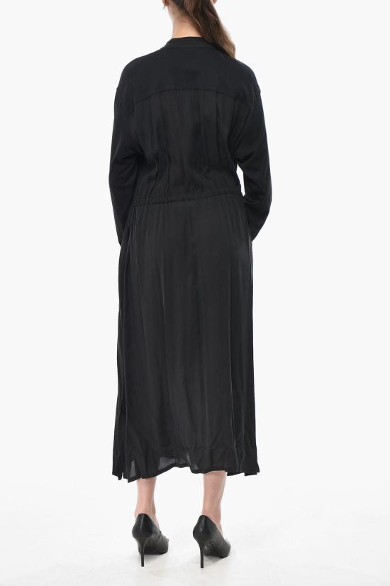  울리치 롱 원피스 CFWWDR0035FRUT2093 100 Black - WOOLRICH