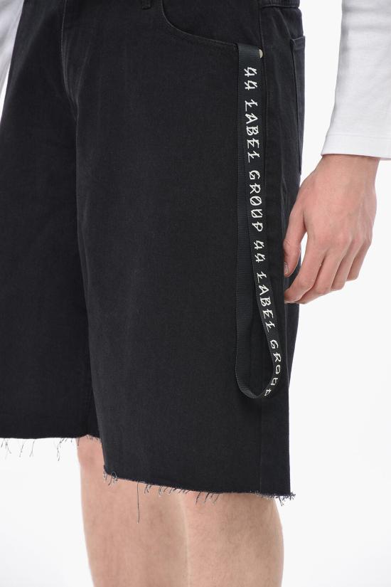  44레이블 데님 숏팬츠 B0030569FA577099 Black - 44 LABEL