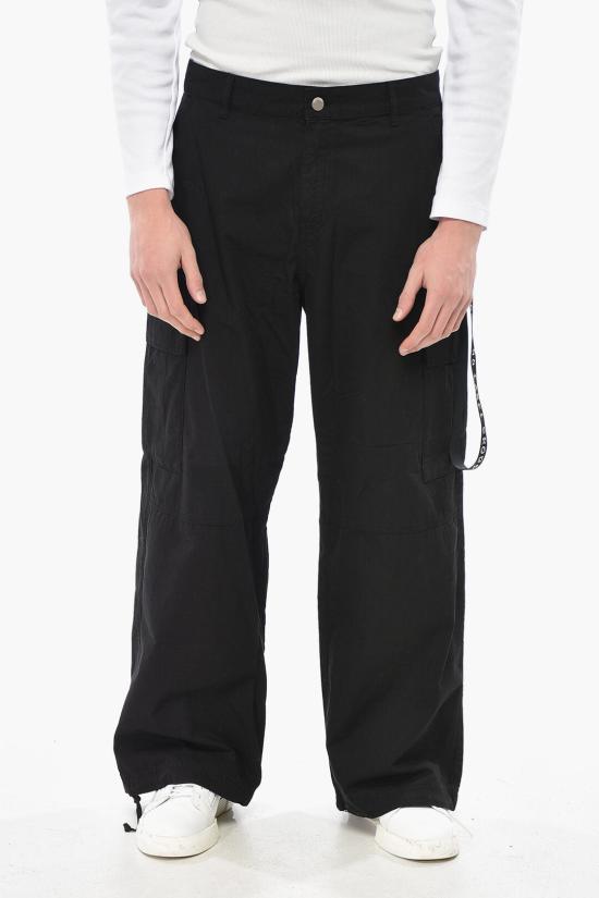  44레이블 카고 팬츠 B0030570FA574099 Black