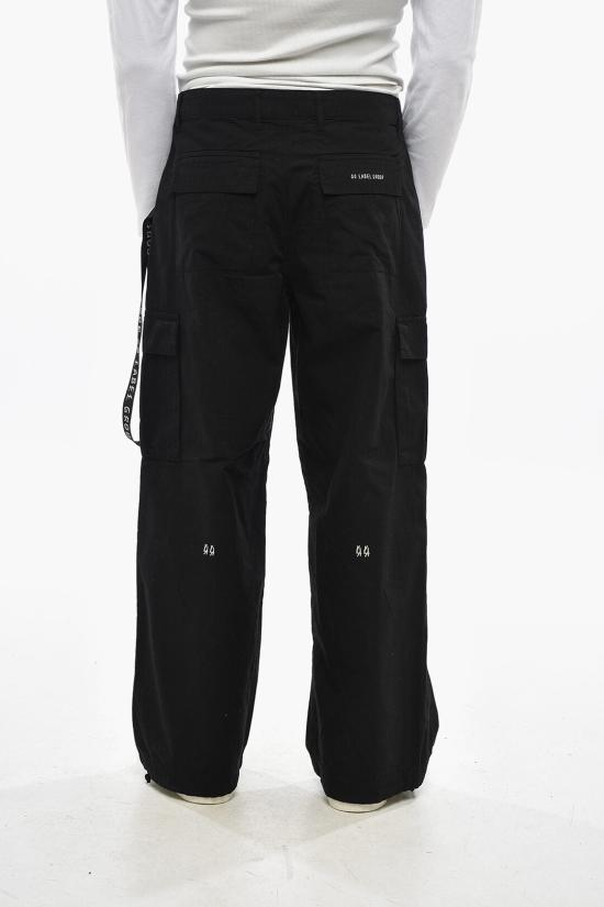  44레이블 카고 팬츠 B0030570FA574099 Black - 44 LABEL