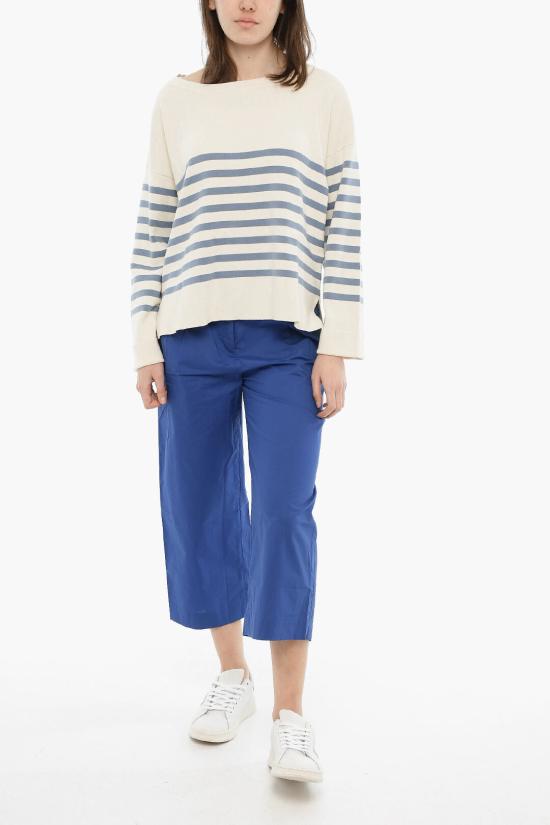  울리치 스웨터 CFWWKN0159FRUF0605 31034 Bianco Blu - WOOLRICH
