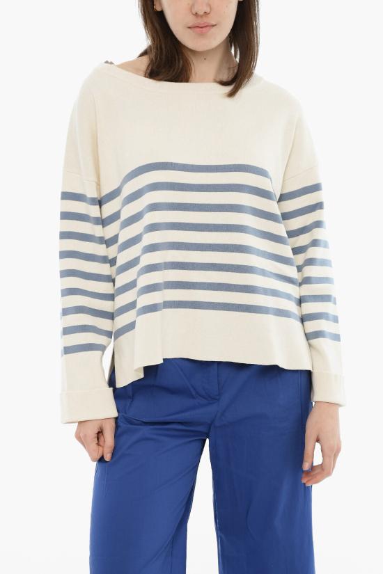  울리치 스웨터 CFWWKN0159FRUF0605 31034 Bianco Blu