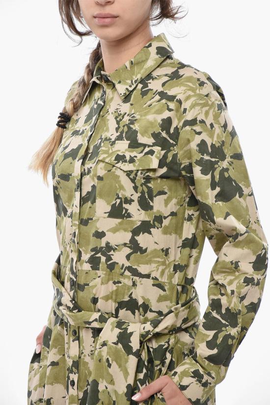  울리치 롱 원피스 CFWWDR0097FRUT3048 6562 Green - WOOLRICH