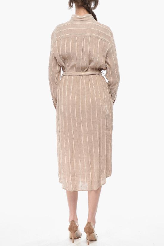  울리치 롱 원피스 CFWWDR0088FRUT2942 8709 Beige - WOOLRICH
