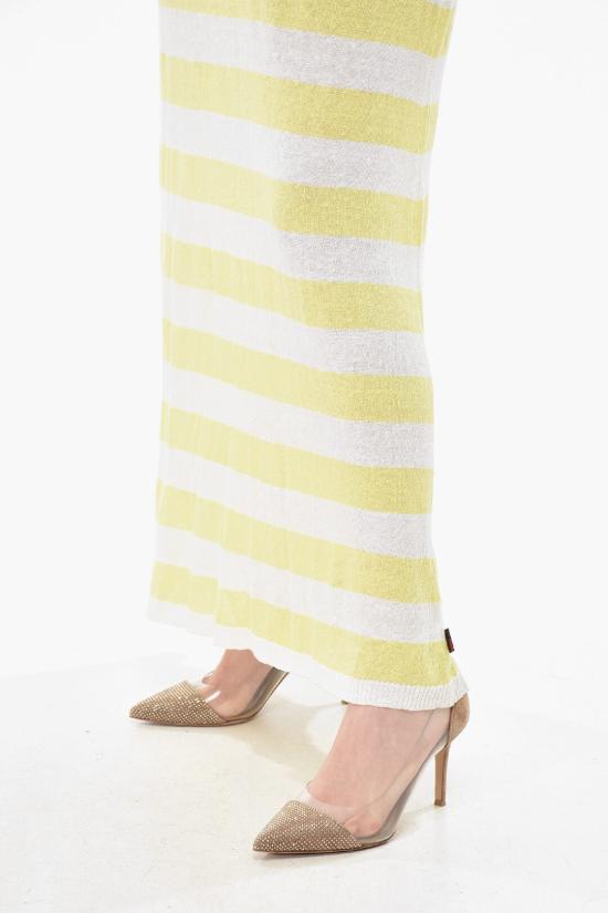 울리치 롱 원피스 CFWWDR0048FRUF0310 2103 Bianco Giallo - WOOLRICH