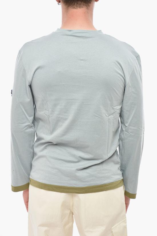  나마체코 긴팔 티셔츠 NS253200N1219 5005 Light blue - NAMACHEKO