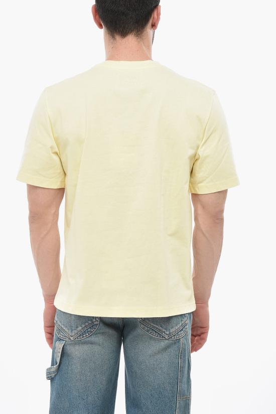  스튜디오 니콜슨 반팔 티셔츠 LAY SNM 1066 GRANITA Yellow - STUDIO NICHOLSON