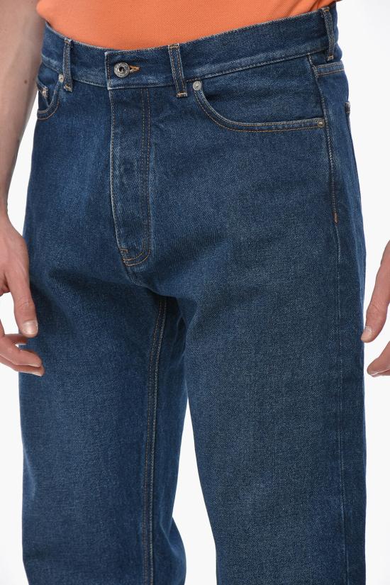  오프화이트 데님 팬츠 OMYA177C99 DEN003 4400 Blue - OFF WHITE
