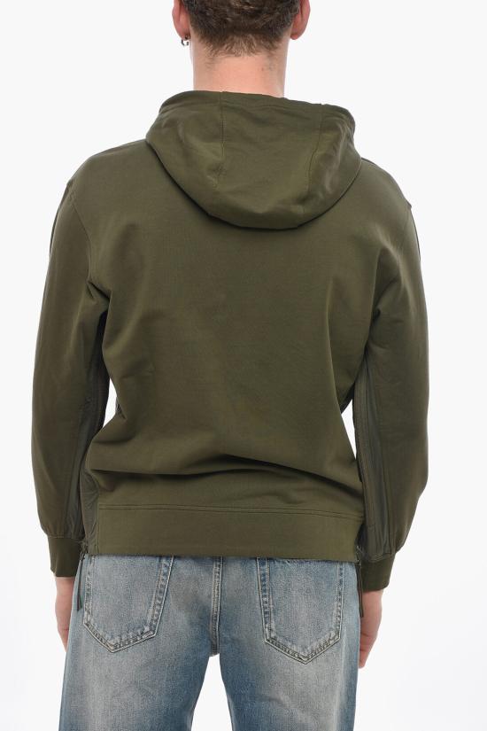  씨피 컴퍼니 후드 티셔츠 18CLSS011A006452M683 Military Green - C.P. COMPANY