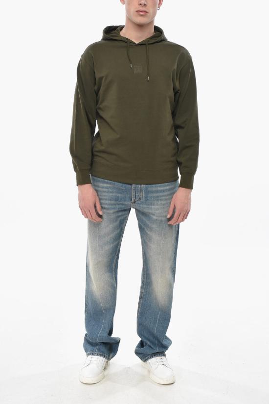  씨피 컴퍼니 후드 티셔츠 18CLSS011A006452M683 Military Green - C.P. COMPANY