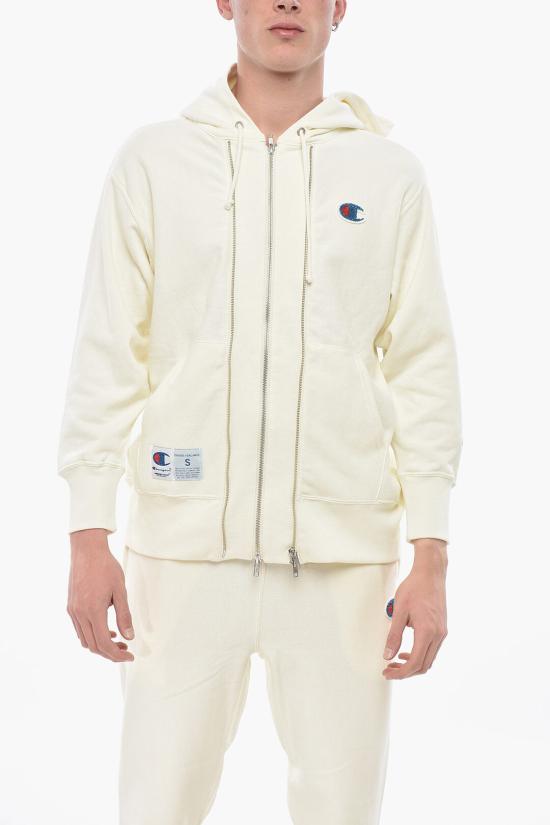  언더커버 후드 티셔츠 UC1E4811 IVORY White