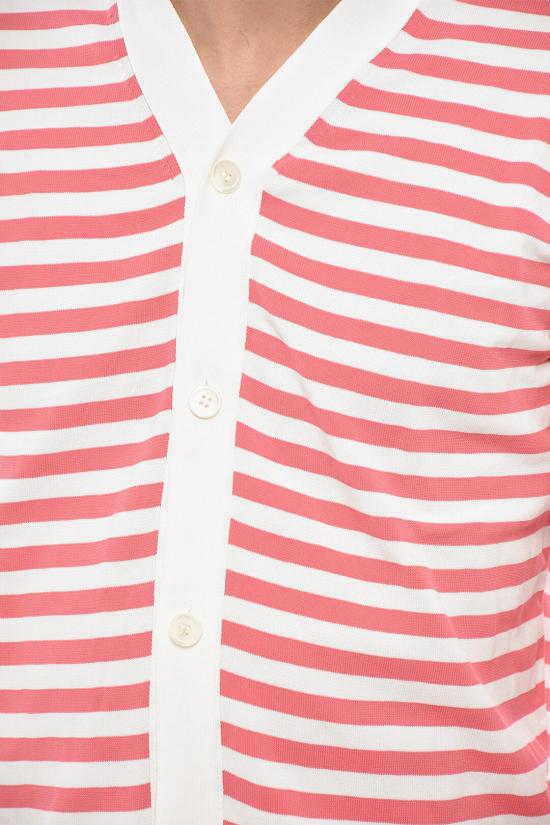 꼼데가르송 가디건 PE N014 S20 1 Pink - COMME DES GARCONS