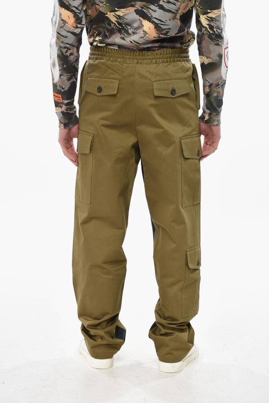  웨일즈보너 스트레이트 팬츠 MA24TR01CO04 700 Military Green - WALES BONNER