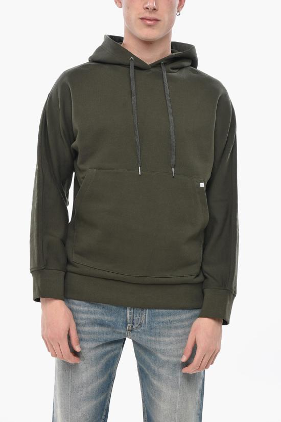  헬무트랭 후드 티셔츠 O09HM502FFW Military Green