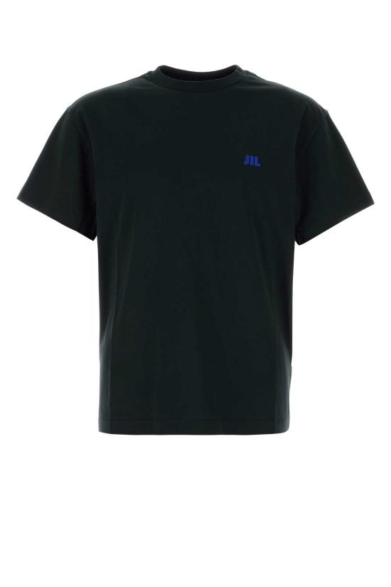 26FW 질샌더 반팔 티셔츠 J22GC0283J45048 001 Black