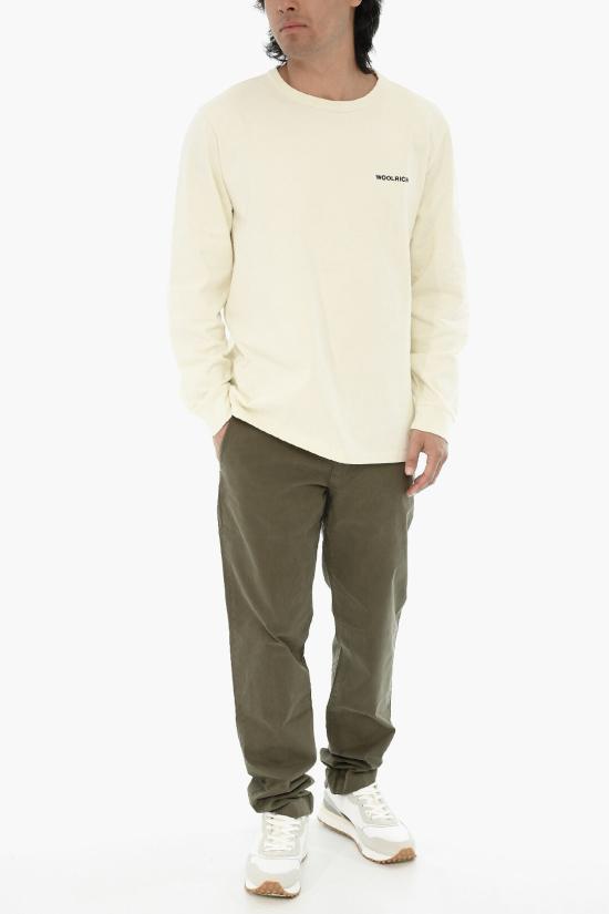  울리치 긴팔 티셔츠 CFWOTE0068MRUT2924 8001 White - WOOLRICH