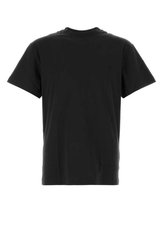 26FW 질샌더 반팔 티셔츠 J22GC0272J45048 001 Black