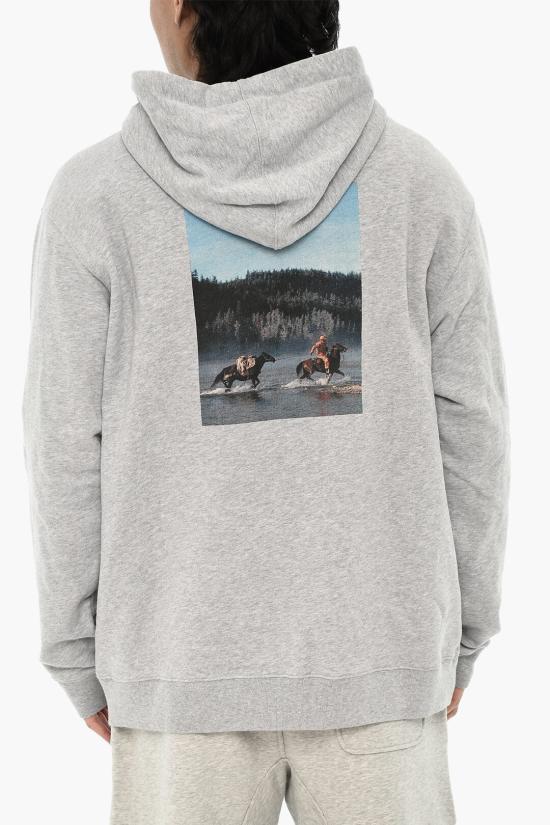  울리치 후드 티셔츠 CFWRSW0004MRUT3198 117 Gray - WOOLRICH