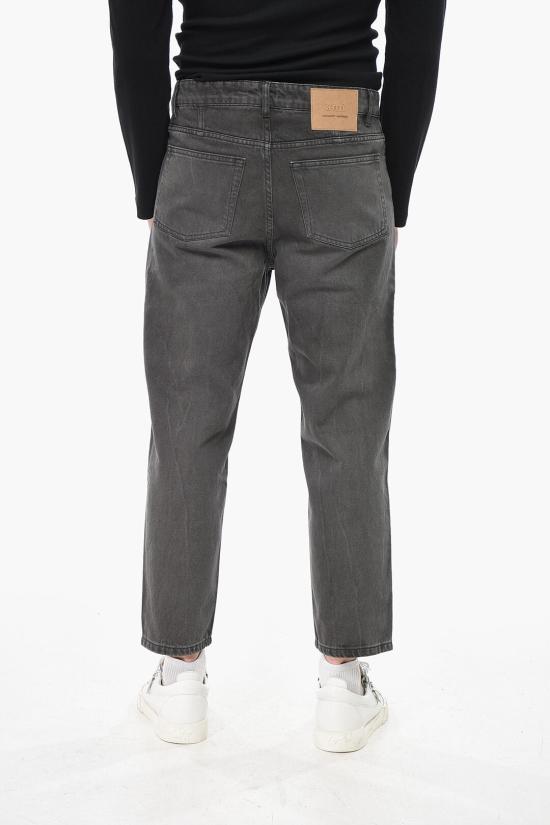  아미 테이퍼드 핏 진 HTR103CO0037 001 Black - AMI