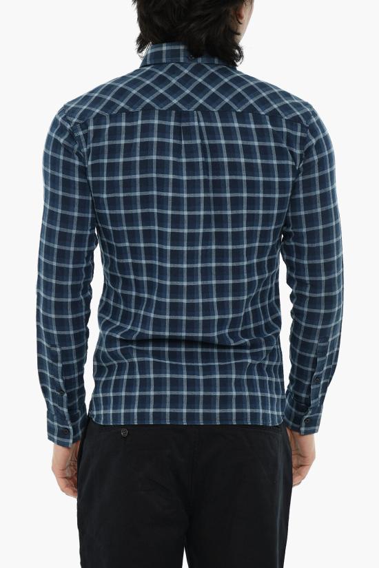  울리치 긴팔 셔츠 COWOCAM0645IC02 3550 Blue - WOOLRICH