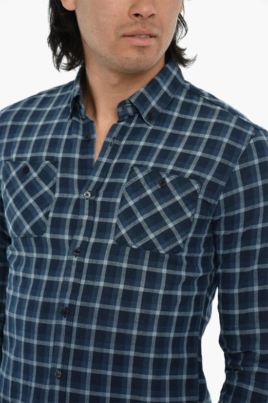  울리치 긴팔 셔츠 COWOCAM0645IC02 3550 Blue - WOOLRICH