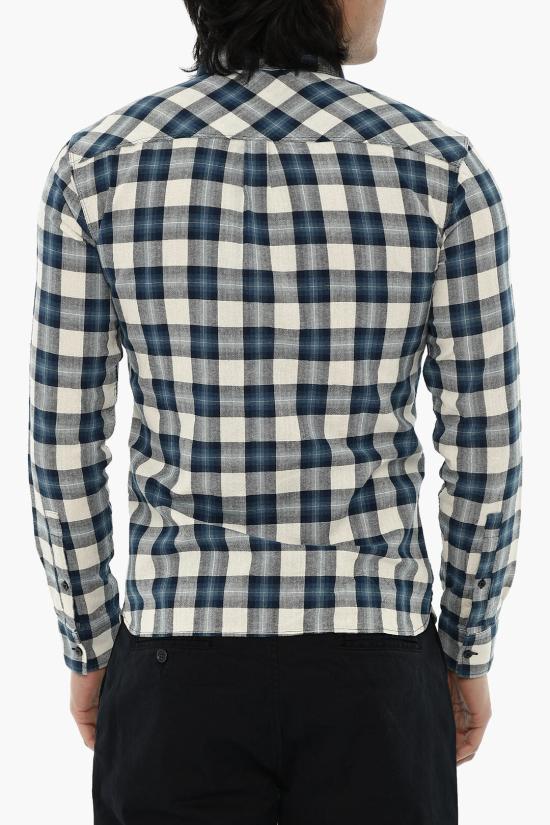  울리치 긴팔 셔츠 COWOCAM0645IC02 3898 Blue - WOOLRICH