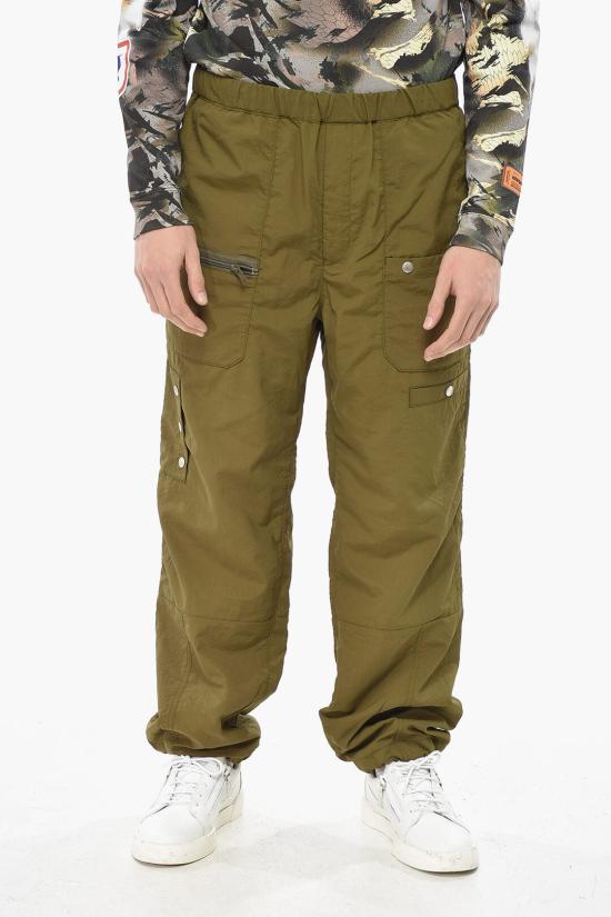  언더커버 스트레이트 팬츠 UP1D4508 1KHAKI Military Green