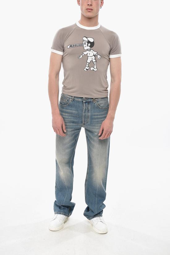  마리아노 반팔 티셔츠 T58017611LU11 13 Beige - MAGLIANO